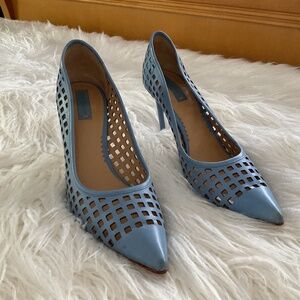 Reed Krakoff Perforated leather Pumps.
